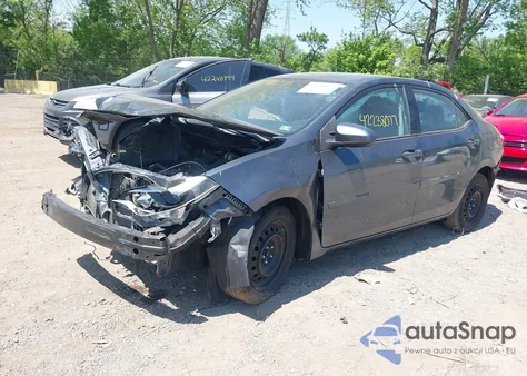 2016 Toyota Corolla Le из США, поврежденный, VIN 2T1BURHE6GC638075